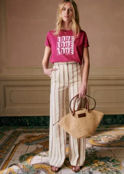 Sezane Le Bain|T-shirts|T-Shirt Love Love Love