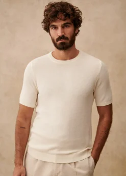 Sezane Maille|Pulls manches courtes|T-Shirt Maille Simeone