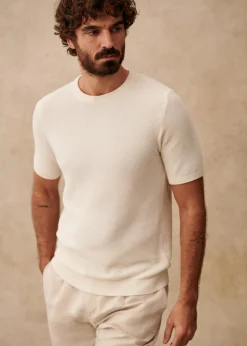 Sezane Maille|Pulls manches courtes|T-Shirt Maille Simeone