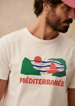 Sezane T-shirts motif|T-shirts manches courtes|T-Shirt Mer