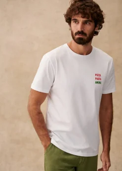 Sezane T-shirts motif|T-Shirt Pizza Pasta Amore
