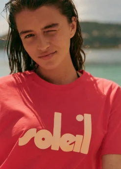 Sezane T-shirts|Le Bain|T-Shirt Soleil - Sézane X Maddy