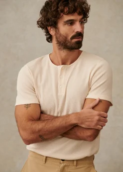 Sezane Col tunisien|T-shirts manches courtes|T-Shirt Toney