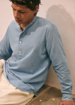 Sezane Denim|Chemises denim|Tunique Buster Denim