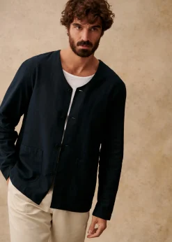 Sezane Vestes coton lin|Veste Germain
