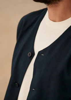 Sezane Vestes coton lin|Veste Germain