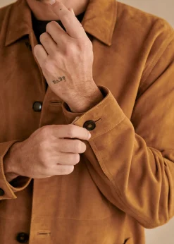 Sezane Vestes cuir|Blousons|Veste Tim Daim