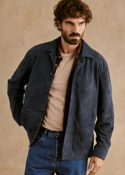 Sezane Vestes cuir|Blousons|Veste Tim Daim