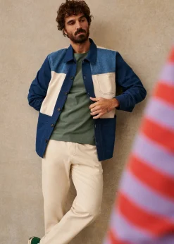 Sezane Denim|Veste Will Patchwork